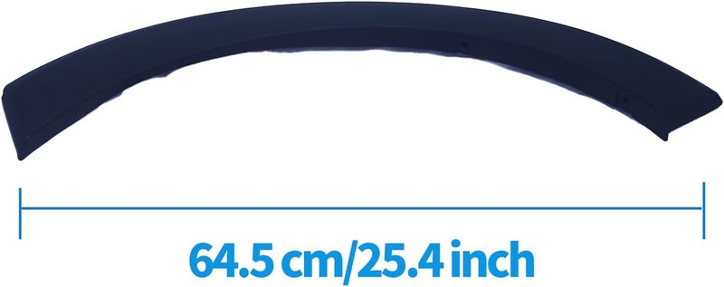 Spwrney Passenger Right Side Fender flare Molding for 2015-2023 Transit 150 250 350, Deflector Wheel Arch Trim Accessories, Replace OEM # BK3Z61278L00BB, FO1291134C, Black, 1PC - Image 5